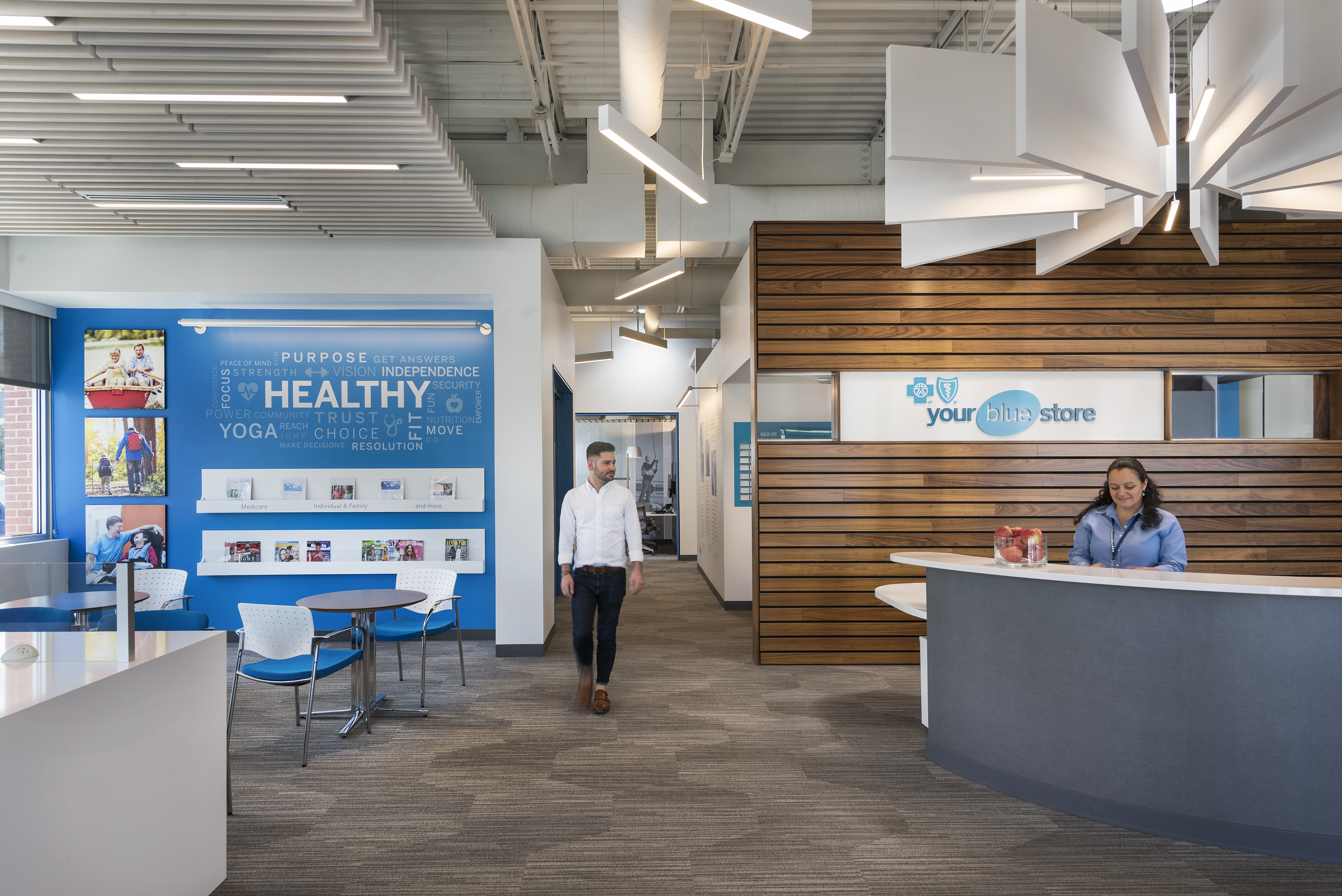 Blue Cross Blue Shield RI Reception by KITE Architects
